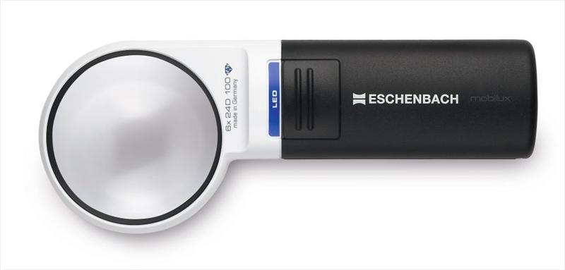 Eschenbach 1511 6 Hand Held Illuminated Magnifier Mobilux Led 6x 6500